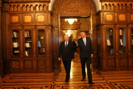 Întrevederea președintelui Timofti cu președintele României, Klaus Iohannis