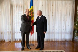 Президент Николае Тимофти принял посла Чехии по случаю окончания мандата 