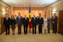 Президент Тимофти принял верительные грамоты послов Швейцарии, Хорватии, Кипра и Ватикана