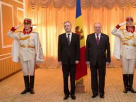 Președintele Republicii Moldova a primit scrisorile de acreditare  ale Ambasadorilor Cehiei, Australiei și Bosniei și Herțegovinei 