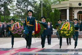 Președintele Timofti a comemorat victimele  celui de-al Doilea Război Mondial