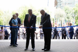 Moldovan president attends inauguration of European Town