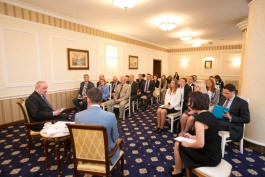 Moldovan president meets delegation of Group of European People's Party