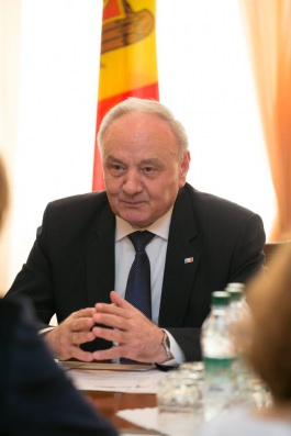 Primirea de către Președintele Republicii Moldova,  Domnul Nicolae Timofti, a Secretarului General  al Organizației Internaționale a Francofoniei