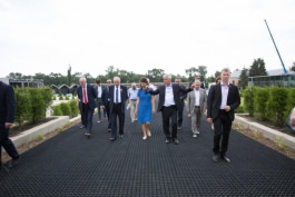 Moldovan president visits Mimi Castle tourist complex