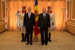 Moldovan president accepts credentials of three ambassadors