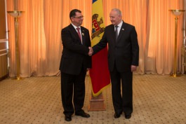 Președintele Nicolae Timofti l-a primit pe Ambasadorul Turciei 