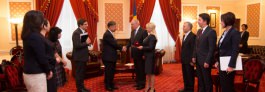 Președintele Nicolae Timofti l-a primit  pe Ambasadorul Japoniei, într-o vizită de sfârșit de mandat 