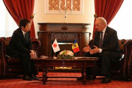 Президент Николае Тимофти принял верительные грамоты у послов Латвии и Японии