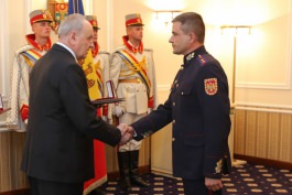 Președintele Nicolae Timofti a acordat distincții de stat, în cadrul unei ceremonii