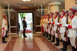 Președintele Timofti a primit scrisorile de acreditare din partea Ambasadorilor Marii Britanii, Turciei și Azerbaidjanului