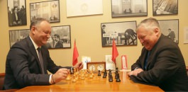 Președintele Republicii Moldova, Igor Dodon, l-a invitat pe Președintele FIDE, Kirsan Iliumjinov, în vizită la Chișinău