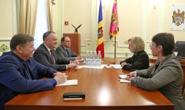 Președintele țării, Igor Dodon s-a întîlnit cu Ambasadorul Germaniei la Chișinău, Ulrike Knotz