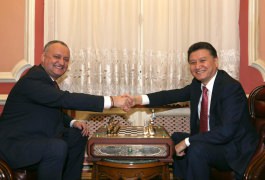 Președintele Republicii Moldova, Igor Dodon, a avut o întrevedere cu Președintele FIDE, Kirsan Iliumjinov