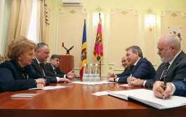 Moldovan president meets Russian delegation of inter-parliamentary friendship group