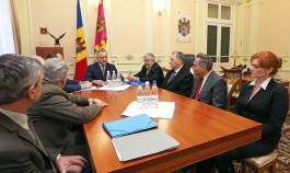 Președintele Igor Dodon a avut astăzi o întrevedere cu un grup de academicieni și oameni de știință din țară