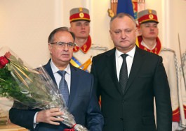 Igor Dodon, Președintele Republicii Moldova a oferit distincții de stat