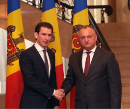Игорь Додон провел встречу с действующим Председателем ОБСЕ