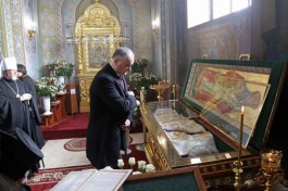 Președintele Republicii Moldova, domnul Igor Dodon, a avut o întrevedere cu Înaltpreasfinția Sa Vladimir, Mitropolit al  Chişinăului şi al Întregii Moldove