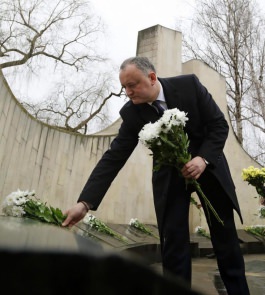 Moldovan president attends actions to commemorate tragic events of 1992