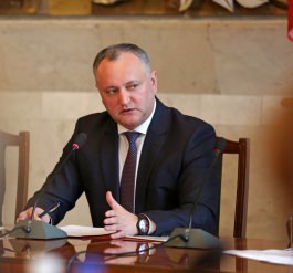 Игорь Додон подписал Указ о создании Экономического совета при Президенте Республики Молдова