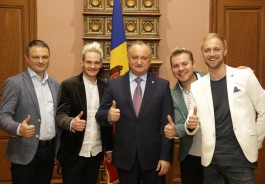 Участие группы SunStroke Project в конкурсе песни Eurovision 2017 состоится под патронатом Президента Республики Молдова