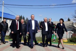 Президент страны совершил рабочую поездку в Дубоссарский район 