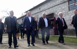 Президент страны совершил рабочую поездку в Дубоссарский район 