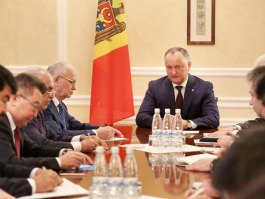 Президент Республики Молдова провел встречу с аккредитованными в Кишиневе послами стран бывшего СССР