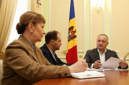 Игорь Додон  подписал две законодательные инициативы