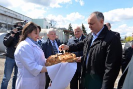 Президент Республики Молдова Игорь Додон посетил Единецкий район  