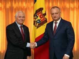 Moldovan president meets Russian pediatrician