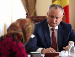 Президент Республики Молдова Игорь Додон провел прием граждан