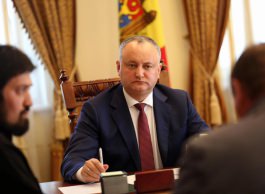 Igor Dodon, Președintele Republici Moldova a primit în audiență cetățeni