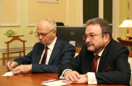 Președintele Republicii Moldova a avut o întrevedere cu Ambasadorul Rusiei în Republica Moldova, şi cu Emisarul special al MAE al Federației Ruse