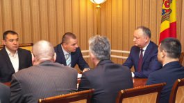 Президент Республики Молдова Игорь Додон провел встречу с представителями общественного комитета «Победа»