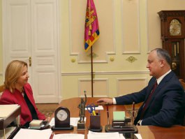 Igor Dodon, Președintele Republicii Moldova a avut o întrevedere cu Başcanul Găgăuziei, Irina Vlah 
