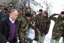 Moldovan president orders set of actions on liquidation of natural disasters’ consequences