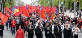 Igor Dodon, Președintele Republicii Moldova a participat la acțiunile dedicate Zilei internaționale a Solidarității Oamenilor Muncii