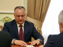 Igor Dodon a avut o întrevedere cu deputatul Dumei de Stat a Federației Ruse, Kazbek Taisaev