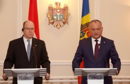 Igor Dodon, Președintele Republicii Moldova a avut o întrevedere cu Prințul Principatului Monaco, Albert al II-lea