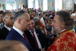 Президент страны посетил Свято-Георгиевскую Церковь в Тараклии