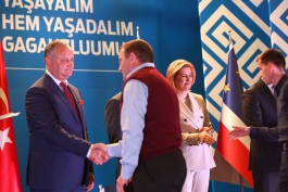 Președintele țării a participat la lucrările Congresului Mondial al Găgăuzilor