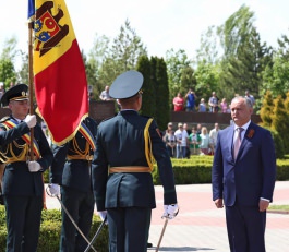 Президент Республики Молдова принял участие в церемонии захоронения останков 15 солдат, погибших во время боев за освобождение Молдовы  