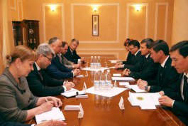 Președintele țării a avut o întrevedere cu o delegație din Republica Turkmenistan