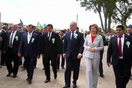 Președintele țării a participat la ceremonia de inaugurare a grădiniţei de copii din satul Cişmichioi