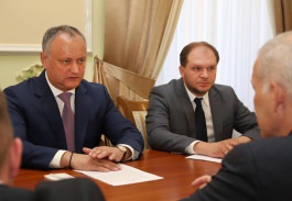 Președintele Republicii Moldova, Igor Dodon a avut o întrevedere cu Ambasadorul Michael Scanlan, şeful Misiunii OSCE în Moldova