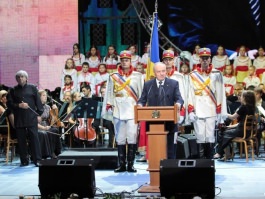 Nicolae Timofti a participat la concertul festiv consacrat Zilei Independenței