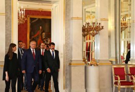În cadrul vizitei de lucru la Budapesta, Igor Dodon a avut o întrevedere cu Președintele Ungariei, Janos Ader