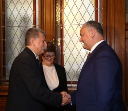 Șeful statului s-a întălnit la Budapesta cu Președintele Adunării Naționale a Ungariei, László Kövér